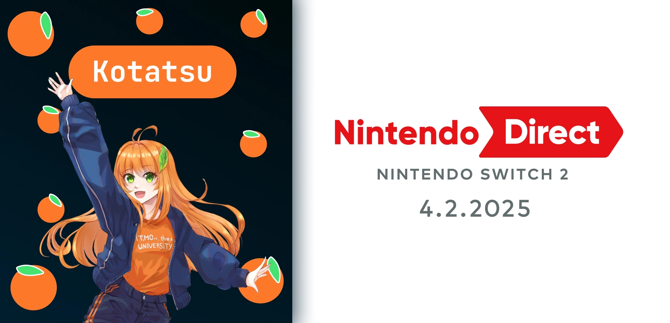 Просмотр Nintendo Direct: Nintendo Switch 2 вместе с аниме-клубом «Котацу»