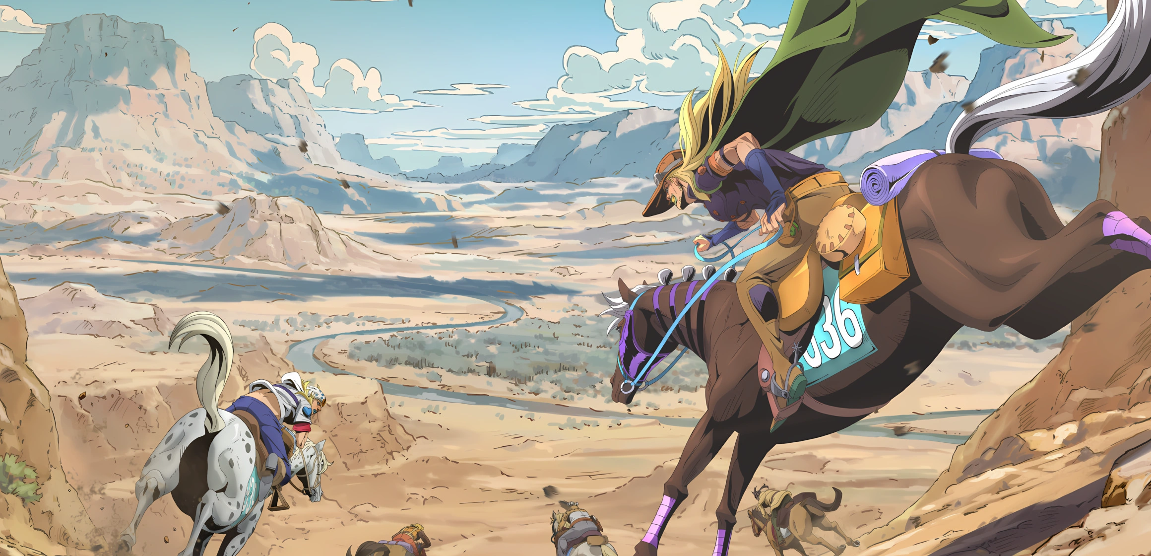 Премьера «Невероятные приключения ДжоДжо: Steel Ball Run»