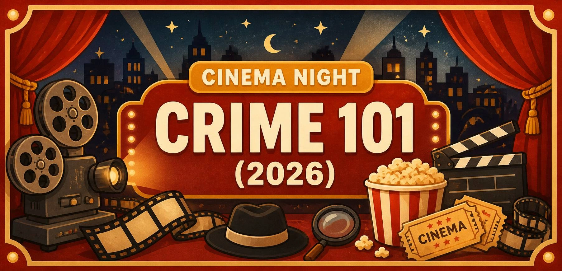 Вечер кино: «Ограбление в Лос-Анджелесе» / Cinema Night: «Crime 101»
