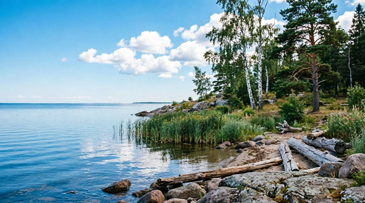 Выезд на южное побережье Невской губы: прогулка по Сергиевке / Neva Bay Coastline: A Day in Sergiyevka