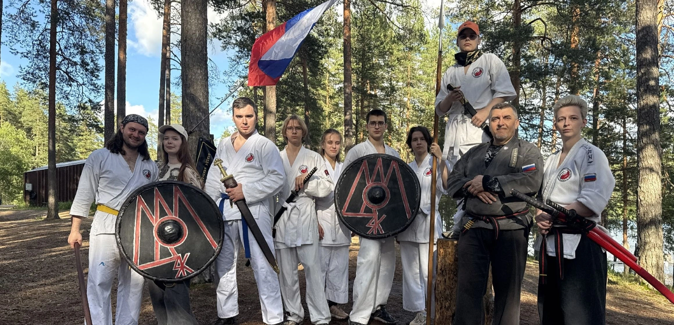 Спортивные сборы клуба каратэ в УСОЦ «Ягодное»