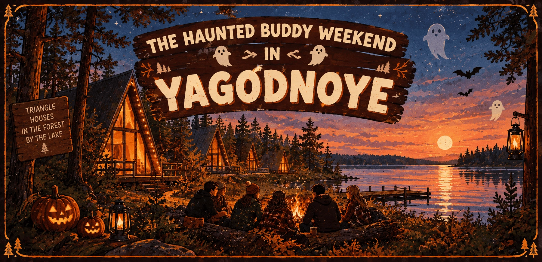 Уикенд с привидениями в Ягодном / The Haunted Buddy Weekend in Yagodnoye